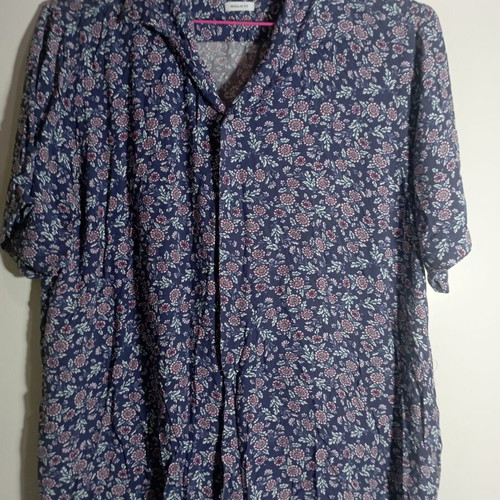 Zara purple floral shirt like new, size L
