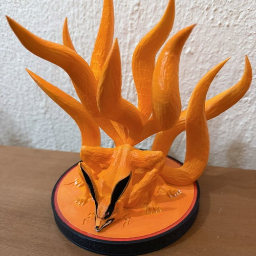 Kurama Nine-Tails figure handpainted, 20 cm, new