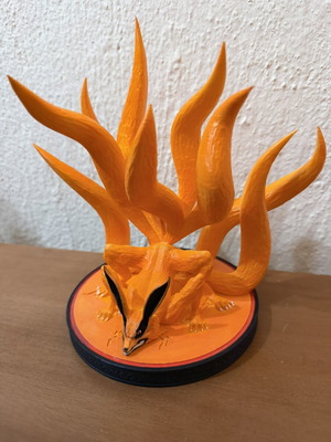 Kurama Nine-Tails figure handpainted, 20 cm, new