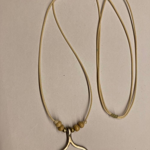 Collection of 10 used faux hanging necklaces