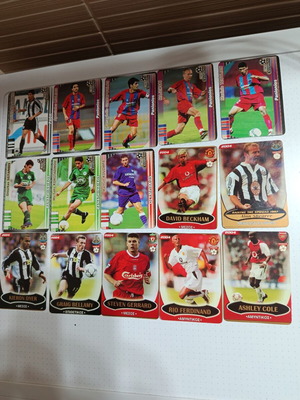 Champions 2004 Konstantinidis double-sided single stickers, 35 pcs