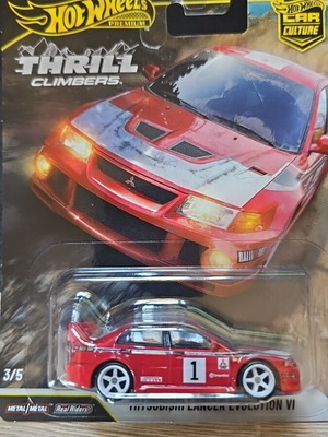 Hot Wheels Thrill Climbers Mitsubishi Lancer Evolution VI καινούργιο