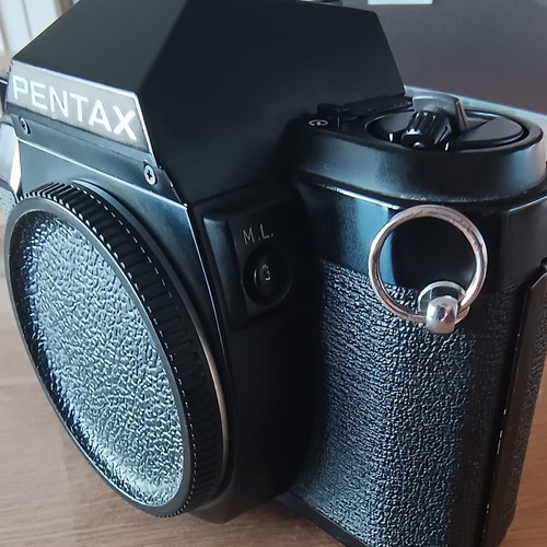 Pentax P30 analog camera with Pentax K mount