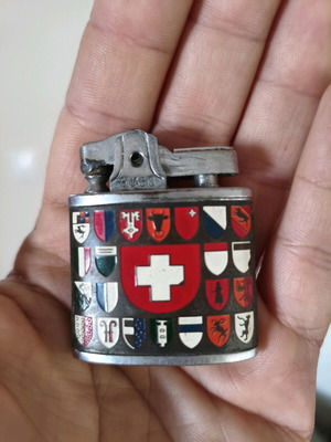 Αναπτήρας Onasis μεταχειρισμένος, vintage βενζίνης, συλλεκτικός