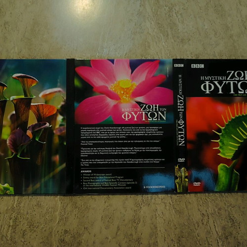 BBC The Private Life Of Plants box set with 3 DVDs like new
