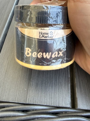 Beeswax furniture wax new, natural wood care
