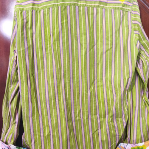 Ganesh long sleeve cotton shirt size L like new