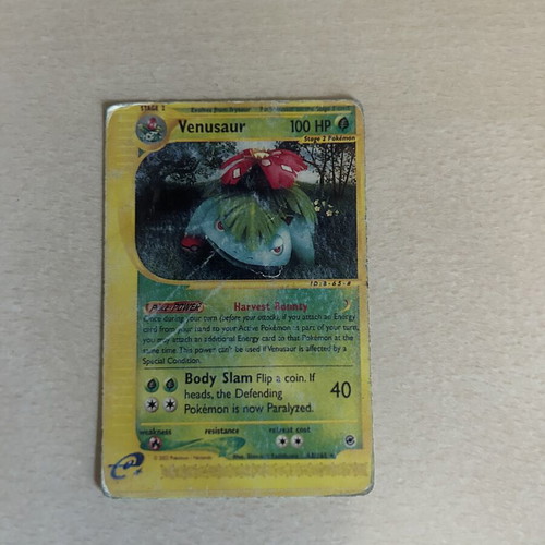 Pokemon collectible card used, rare