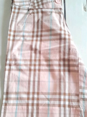 Ροζ καρώ βερμούδα Libertee καινούργια, μεγέθη 38 και 40