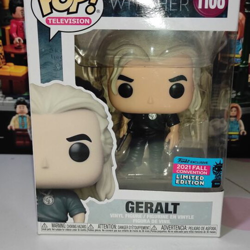 Funko Pop The Witcher #1168 Geralt New, Limited Edition 2021 New York Convention