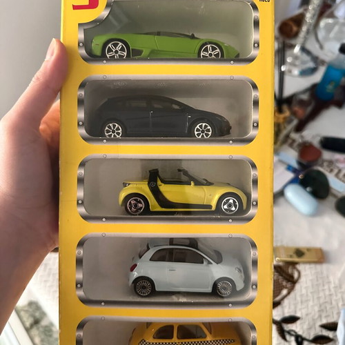 Bburago Street Fire set of 5 model cars new