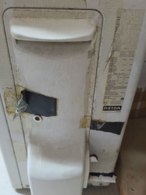 Panasonic outdoor unit used, without indoor unit