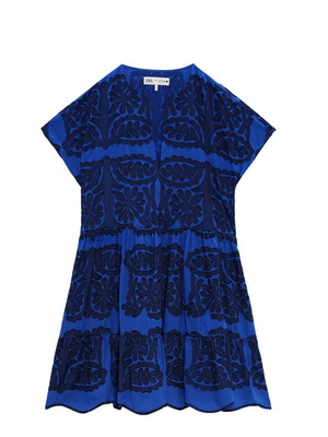 Zara blue dress short, like new