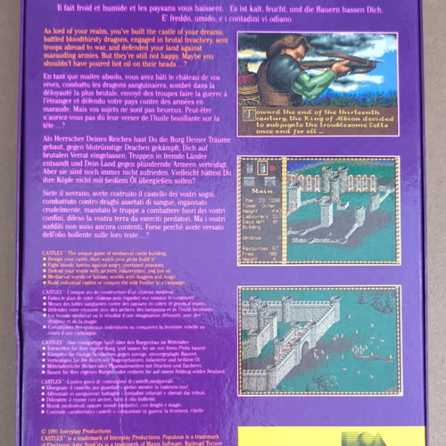 Castles Interplay Amiga like new