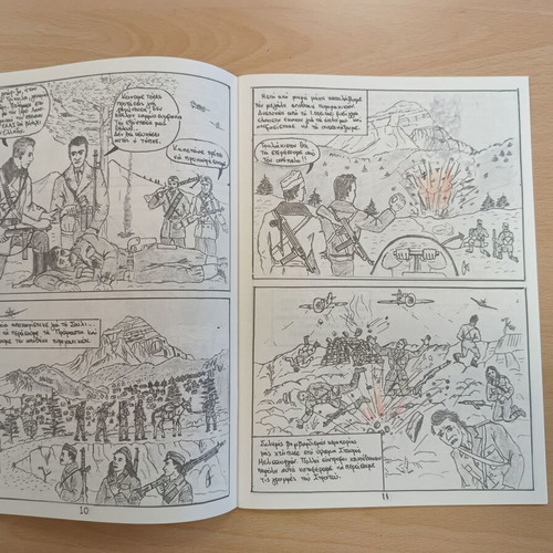 Graphic Novel "Grammos - Agrafa 1949" new, illustrated