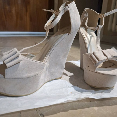 Beige Platforms