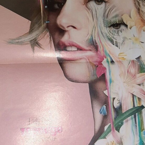 Maddie Ziegler poster with Lady Gaga like new