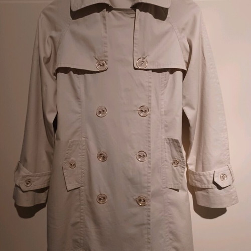 Trench coat like new, autumn/spring, size M, nude-stone color
