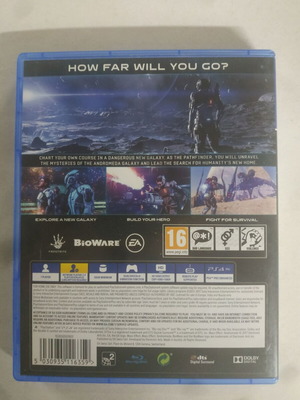 Mass Effect Andromeda PS4 like new