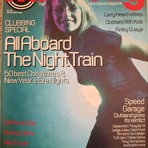 Mixmag pack of 2 issues like new, English dance magazine