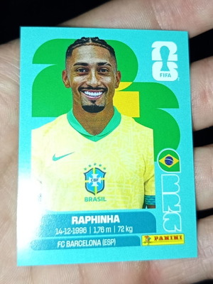 Panini World Cup 2026 Raphinha Sticker new
