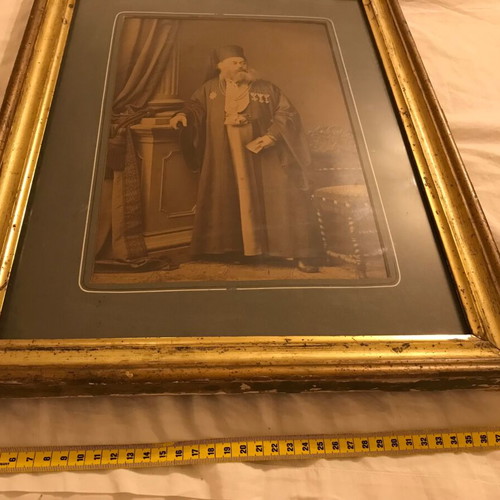 Photographic portrait of Archbishop of Corfu Antonios Chariatis used
