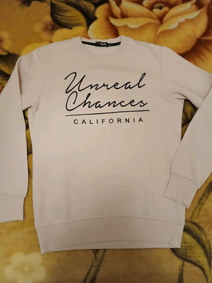 Men's sweatshirt pink like new, size M