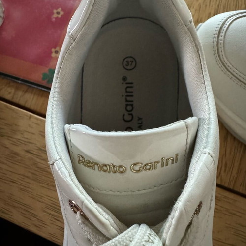 Renato Garini women's sneakers white, size 37, like new