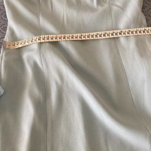 Turquoise evening set like new, medium dress with jacket