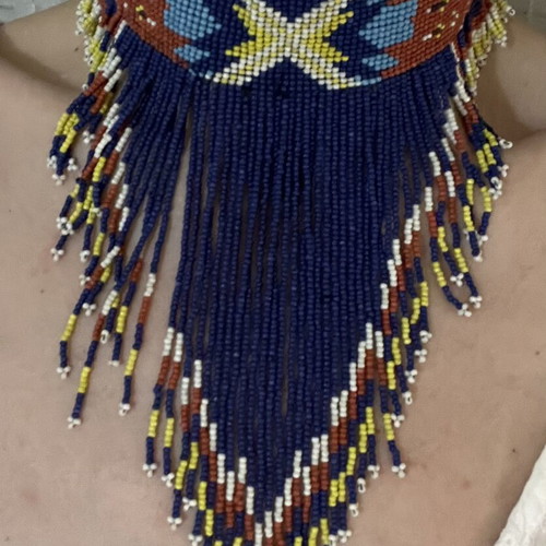 Beaded handmade necklace new