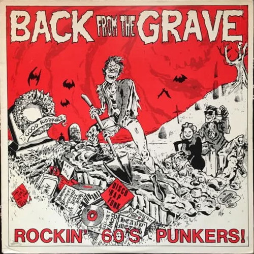 Back From The Grave poster 32×23cm with frame