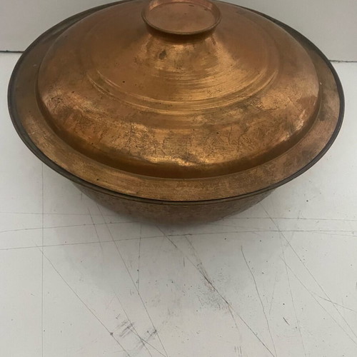 Copper pots used, set of 2
