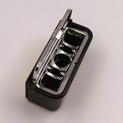Vintage Saber Car Ashtrays NOS, set of 2, made in Hong Kong 1970s