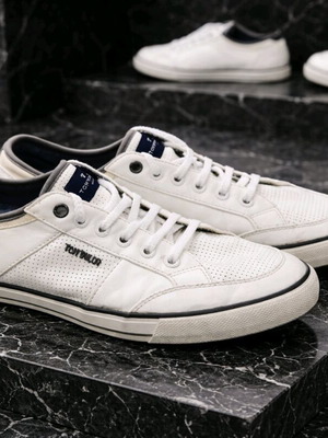 Tom Tailor sports shoes used, size 42, white