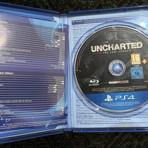 Uncharted The Lost Legacy PlayStation 4 game like new