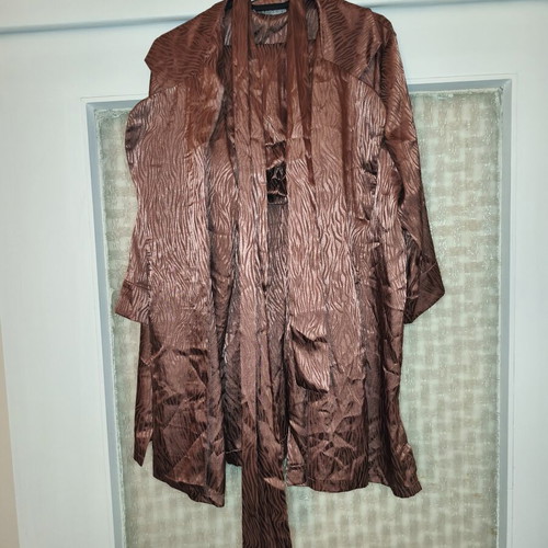 XXLOVE pant set with jacket like new, brown