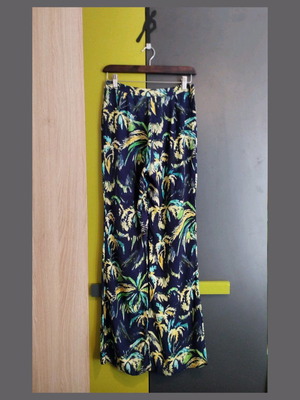 American Vintage pants used, size S, blue multicolor