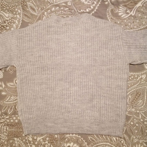 Pullover size S unused, gray