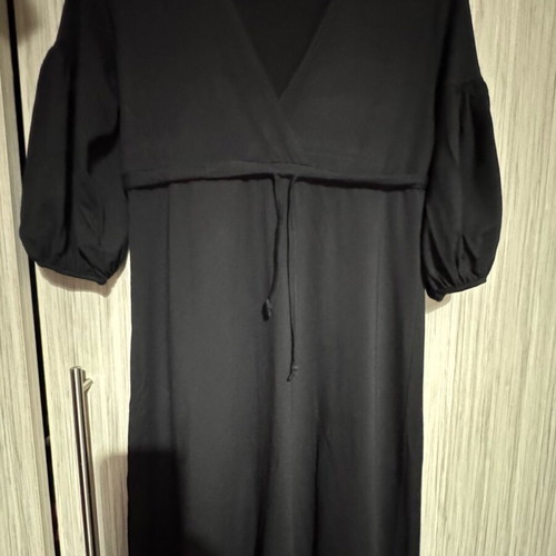 Black classic spring dress new, sizes M and L