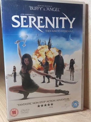 Serenity DVD used with English subtitles
