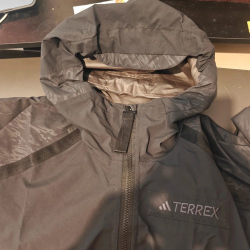 Adidas Terrex Utilitas rain.rdy 2.5-Layer jacket, black, size L