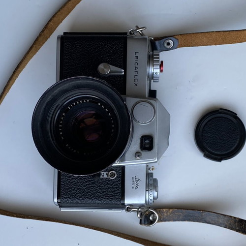 Leica Leicaflex camera with Summicron 50mm f2 lens used