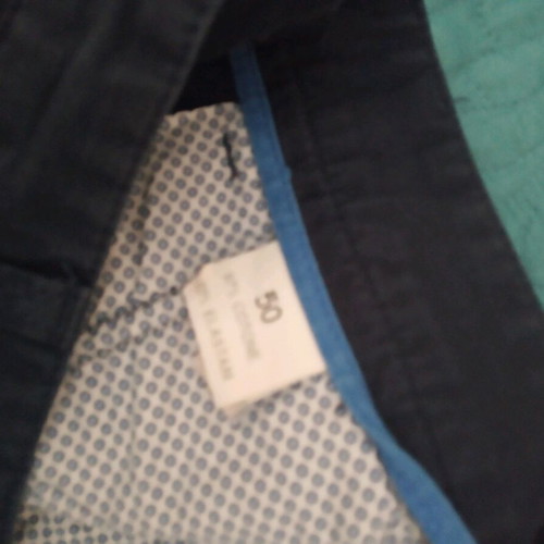 Men's pants used size 50 blue