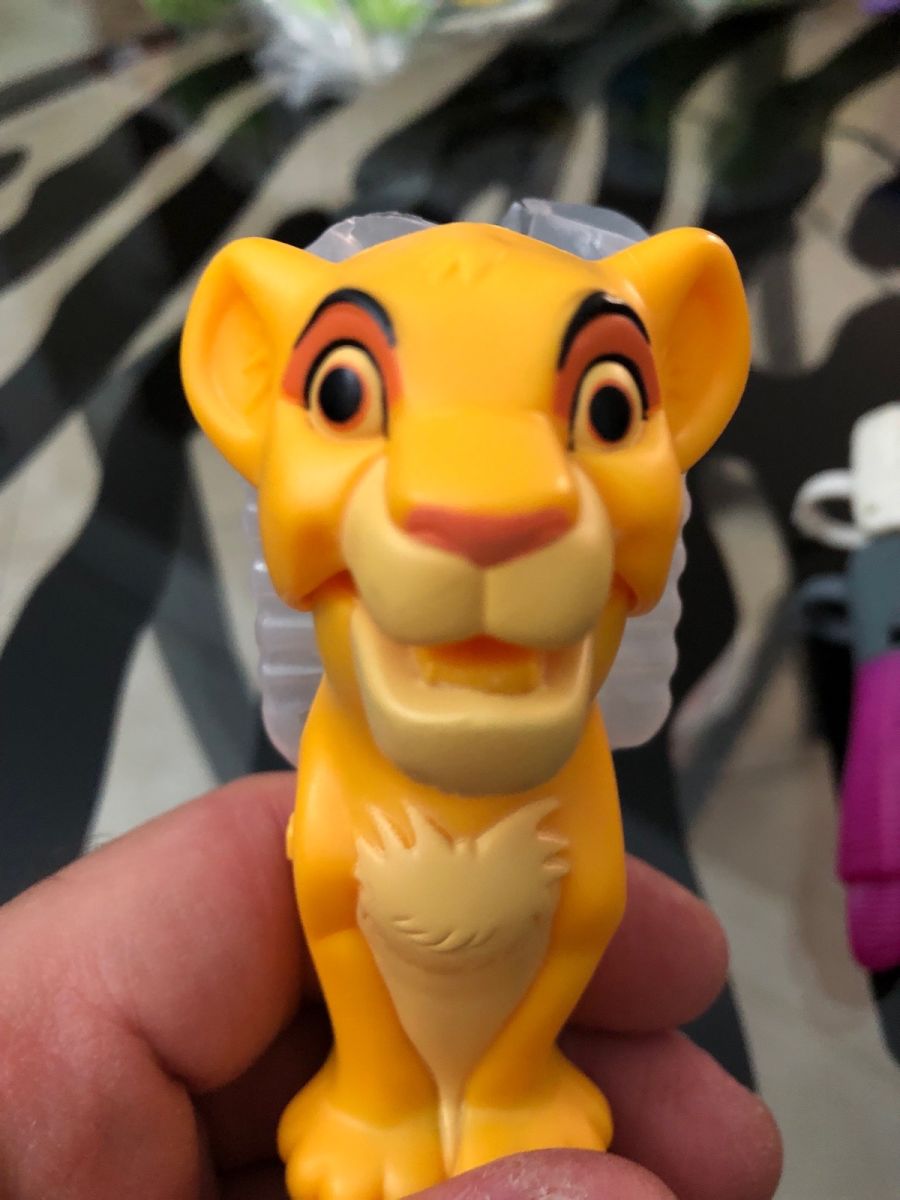 Mufasa cheap mcdonalds toy