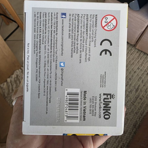 Joy Funko Pop vinyl figure like new