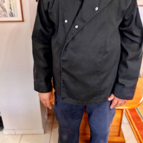 Chef jacket like new, 1+1 gift, with snaps