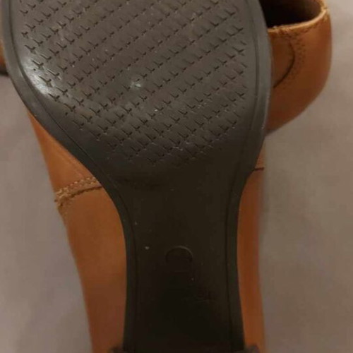 Tamaris leather anatomical shoes like new, tan size 39