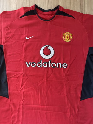 Manchester United Nike φανέλα home 2002-2004 Vodafone vintage αυθεντική σαν καινούργιο