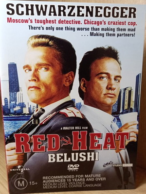Red Heat DVD like new, no subtitles