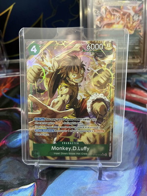 One Piece card game, perfect condition
